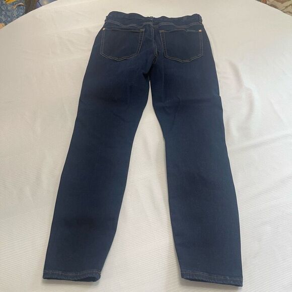 7 For All Mankind The High Waist Ankle Skinny Denim Jeans Size 30 - Picture 9 of 10